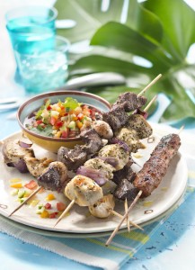 Churrasco, assortiment de viandes cuites sur braise ( Sujet : Viva Brasil ! )